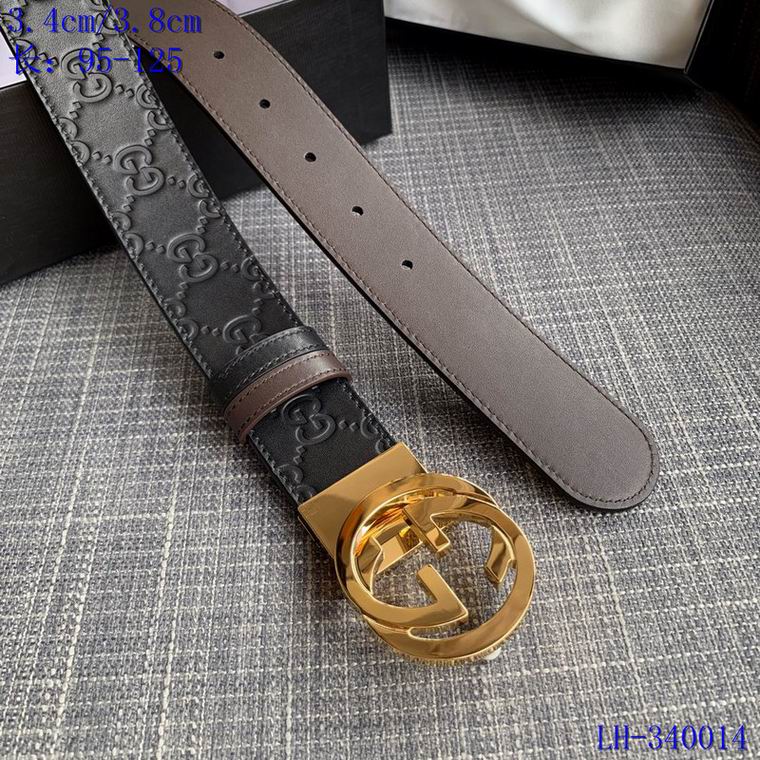 Gucci belt 34-38mm 95-125cm 8L01